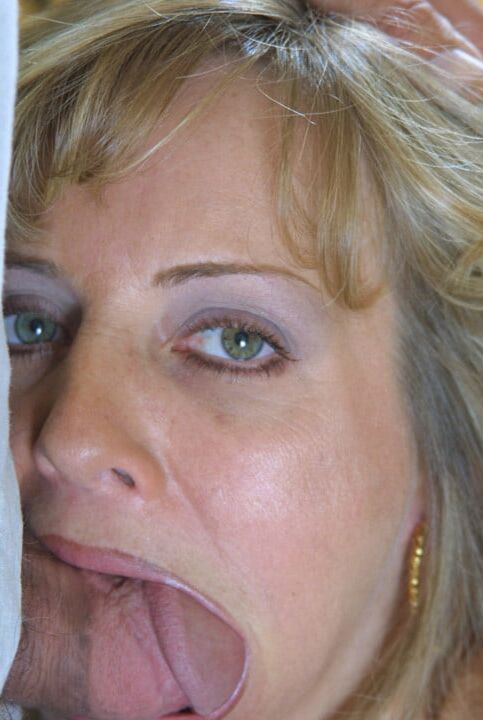 Gorgeous MILF - Blonde Cock Sucker