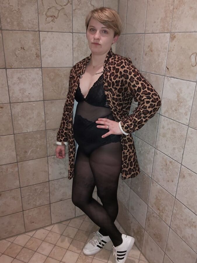 Schwarze Strumpfhose