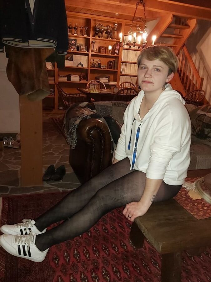 Schwarze Strumpfhose