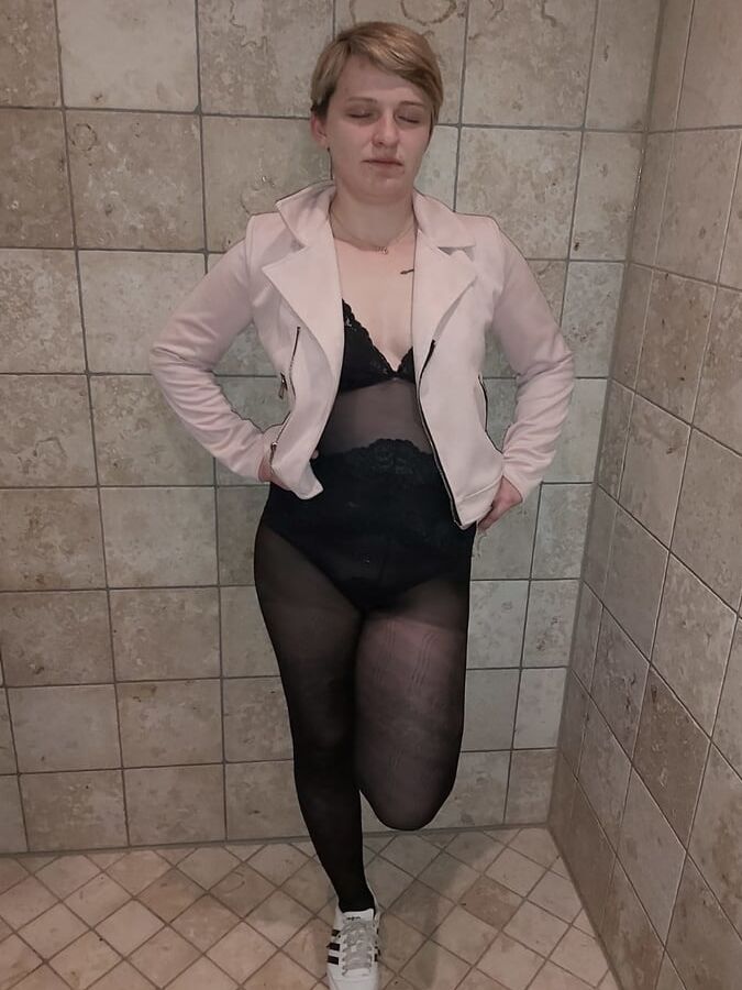 Schwarze Strumpfhose