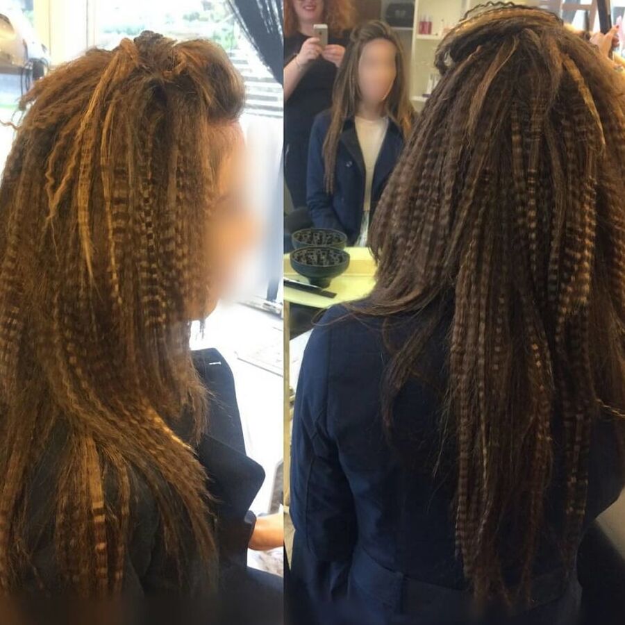 Crimped Hair ( sexy hairs )