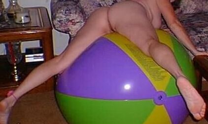 Exersize ball fun