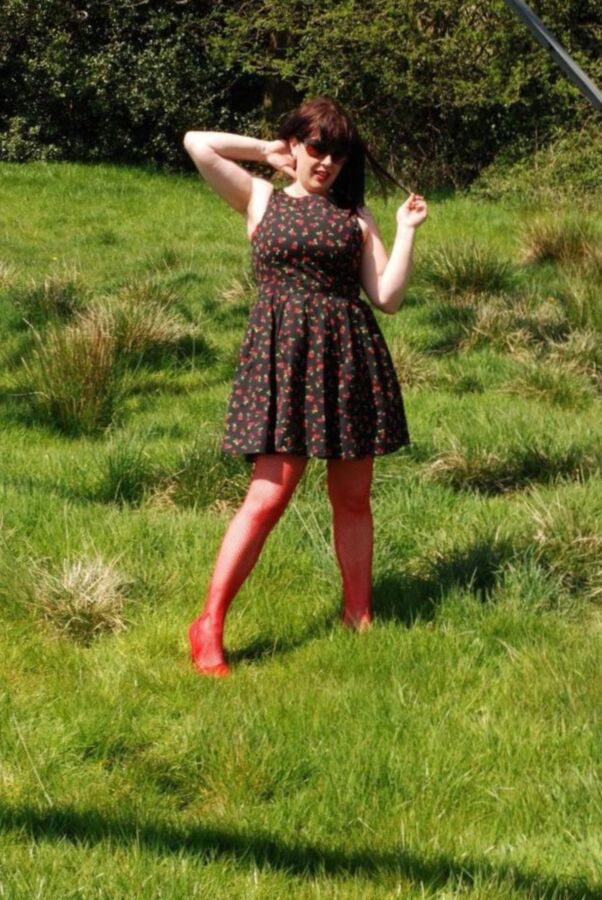 exercising in the park