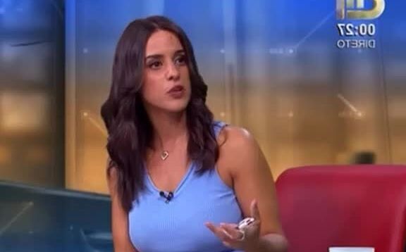 TV reporter Andreia Candeias