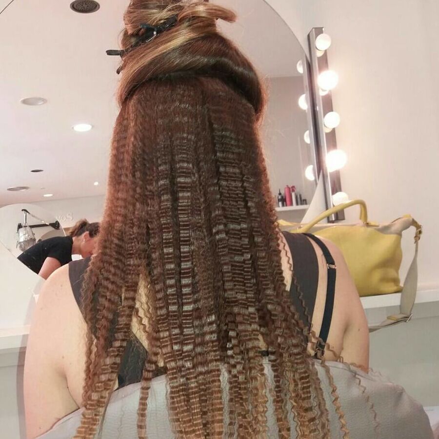 Crimped Hair ( sexy hairs )