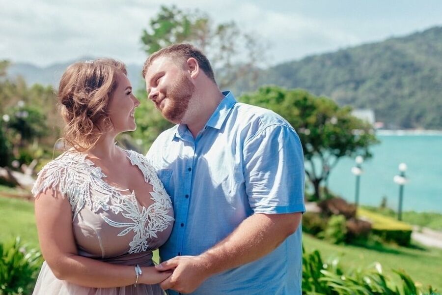AMAZING HUGE TITS BRIDE to be