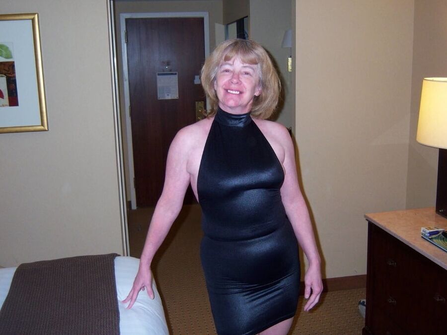 Blonde granny