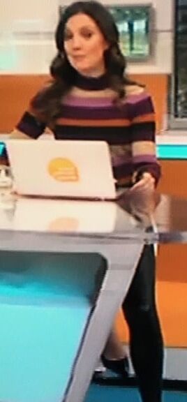 Lust for Leggings! WeatherGirl Laura Tobin