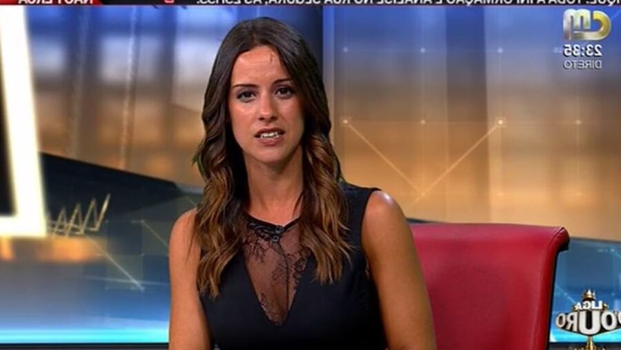 TV reporter Andreia Candeias