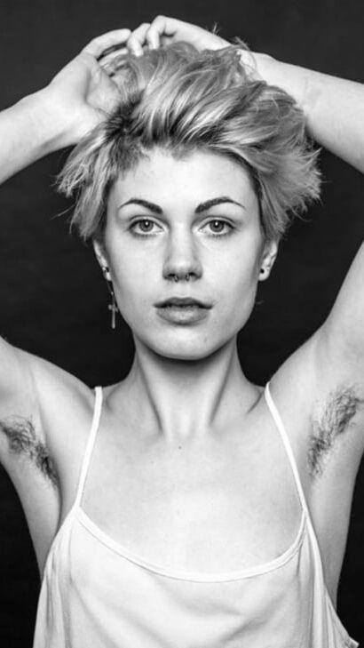 Pits in black and white-stylish pics