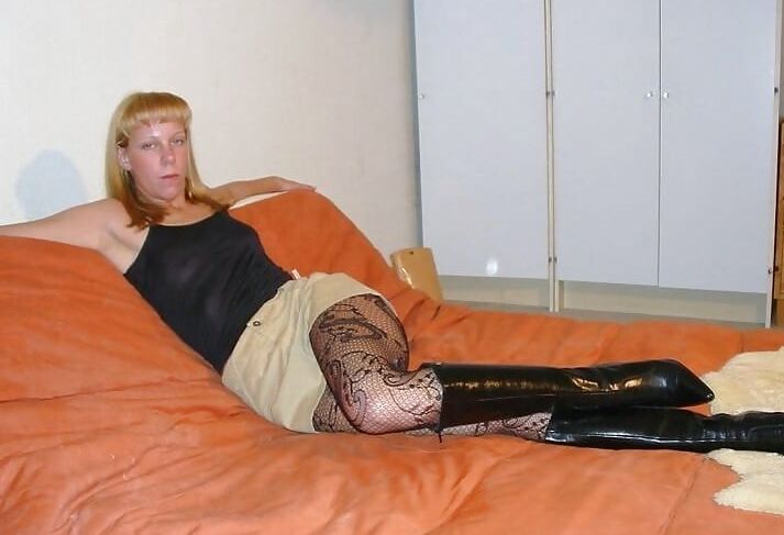 Hotlegs-amateur in boots