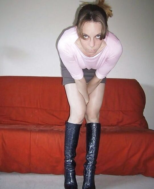 Hotlegs-amateur in boots