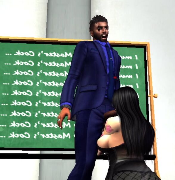 Outside, waiting ... (Orgasmic Second Life, SL Sex)