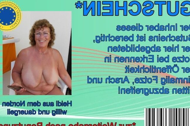 Heidi aus dem Norden, reif, willig und geil