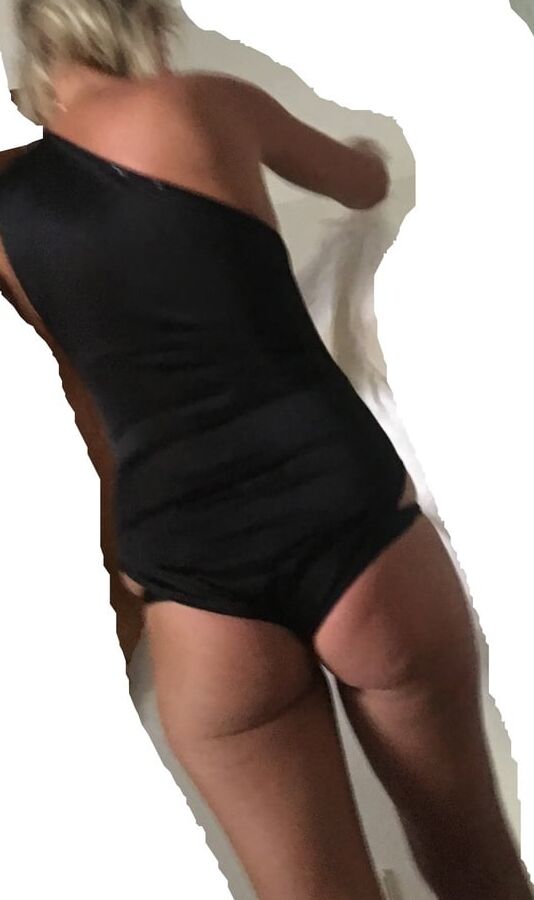 wife in black