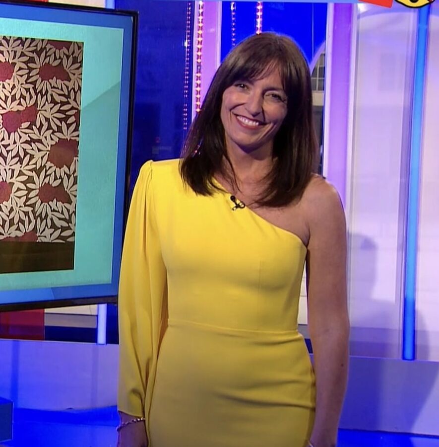 Davina McCall,Very tight yellow dress, The Big Night In