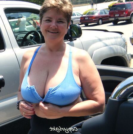Granny with big tits