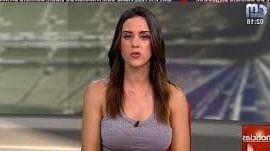 TV reporter Andreia Candeias