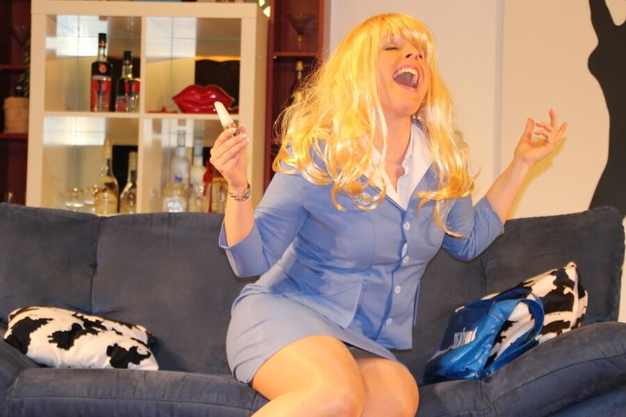Matures wearing Blue Dresses