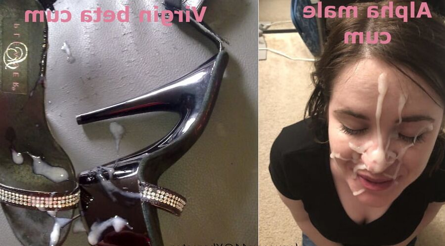 Censored captions for virgin pussy-free looser