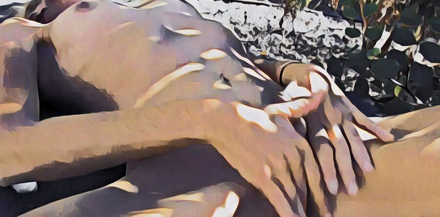 Masturbation in nature... Only for me !!