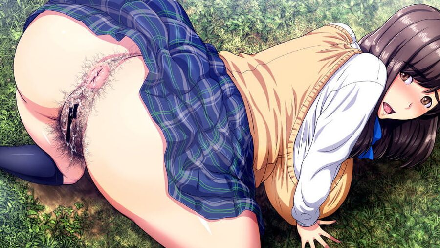 Hairy Hentai assholes