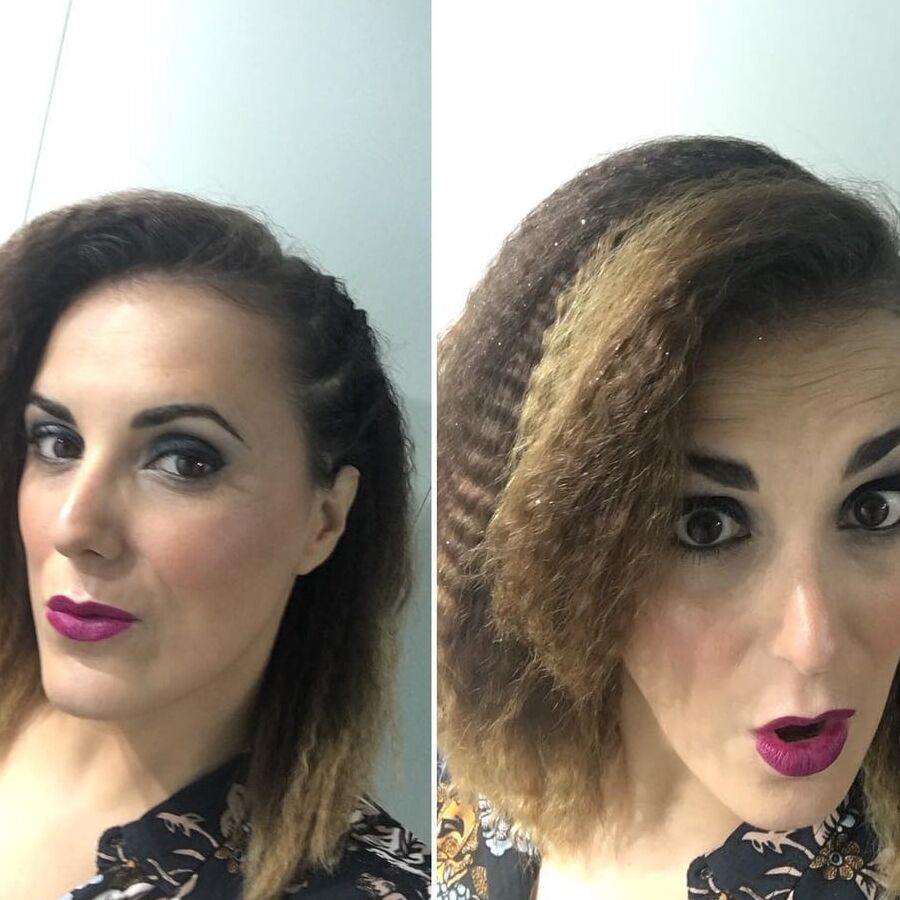 Crimped Hair ( sexy hairs )
