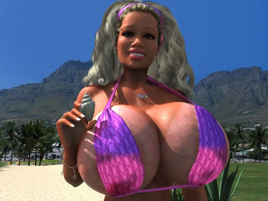 Amazing huge breasts