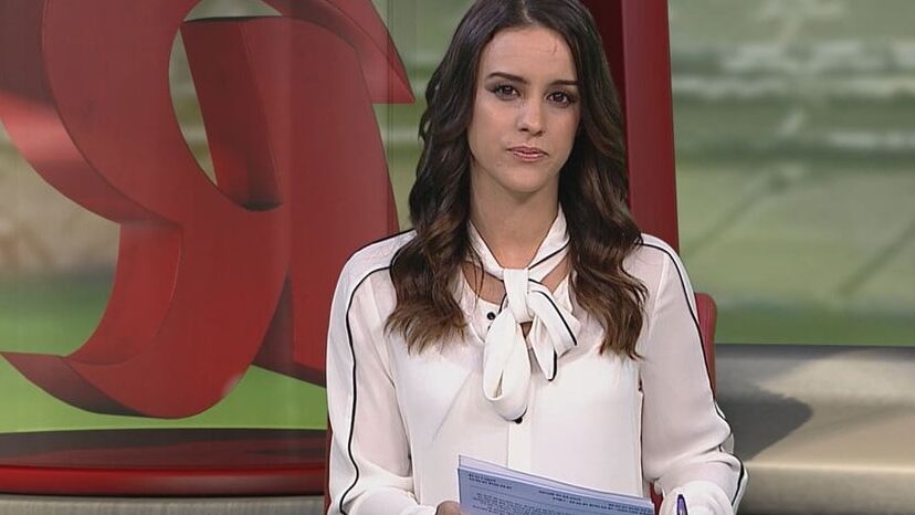 TV reporter Andreia Candeias