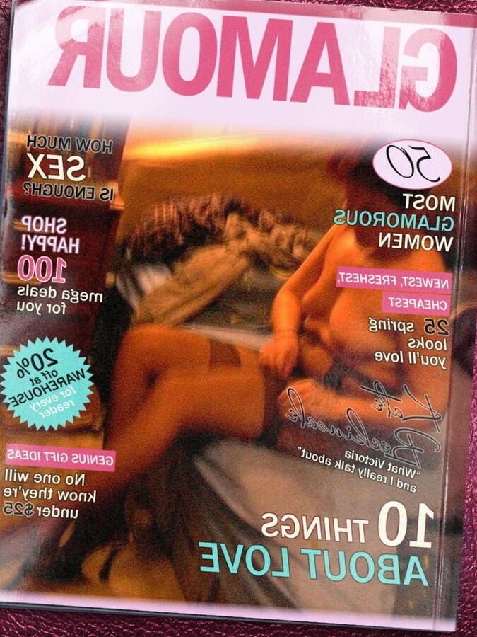 Paula in illustrated sex magazines