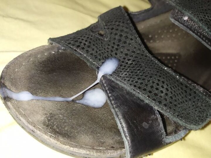 My girlfriend&;s worn Batz sandal