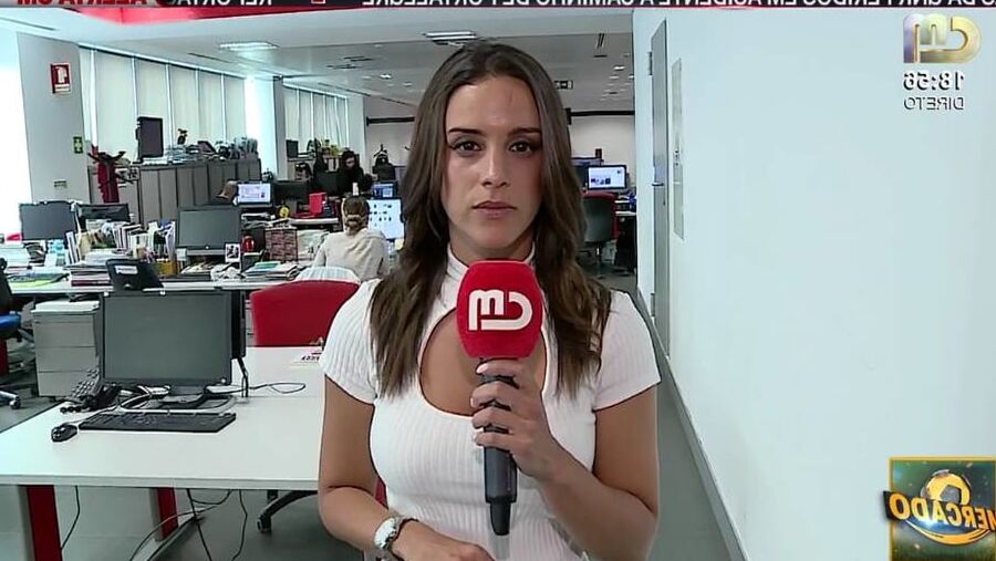 TV reporter Andreia Candeias