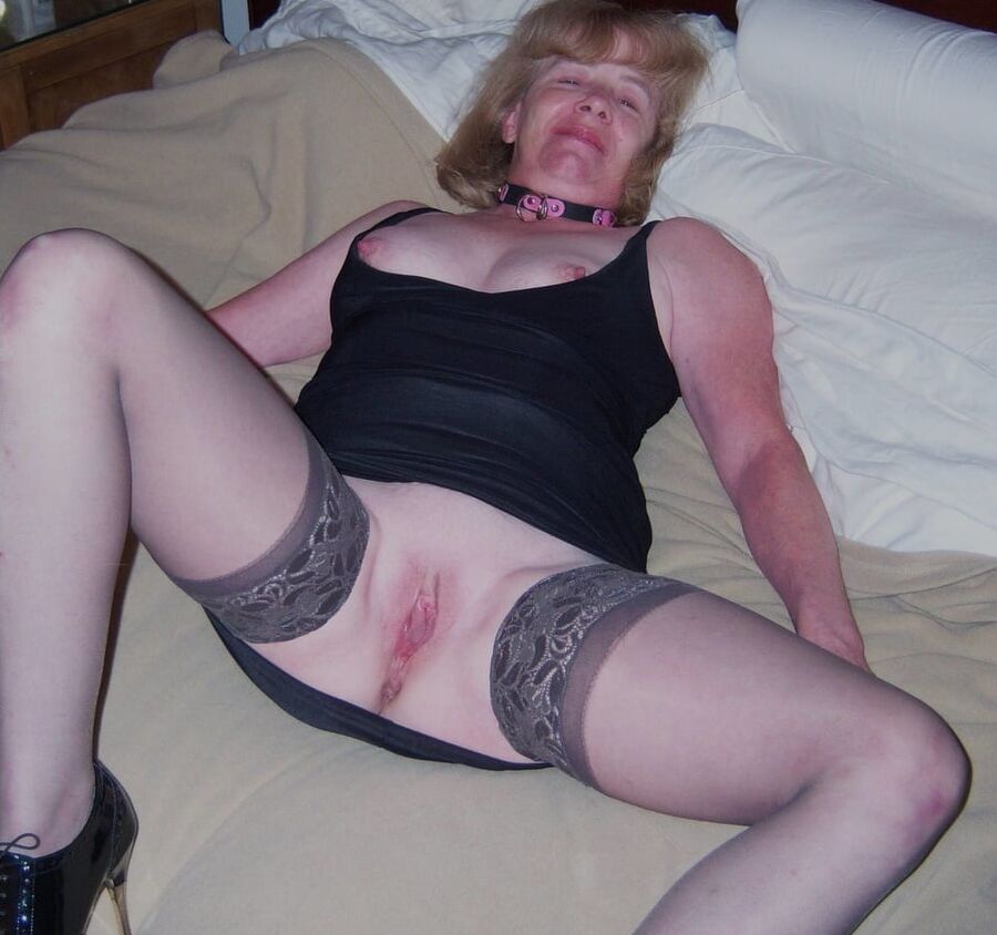 Blonde granny