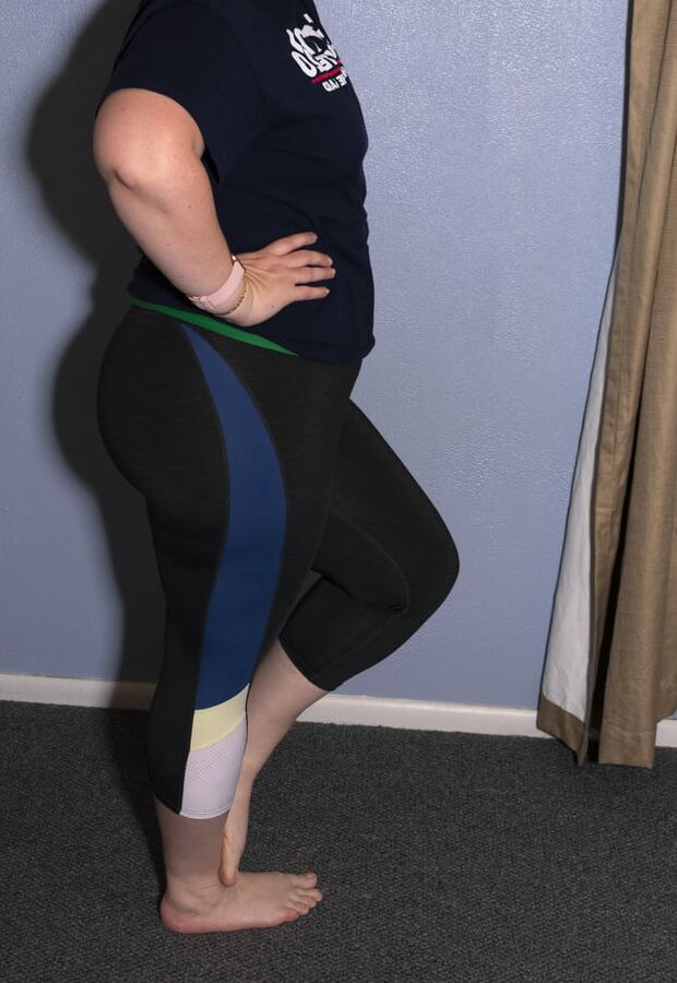 yoga pants april