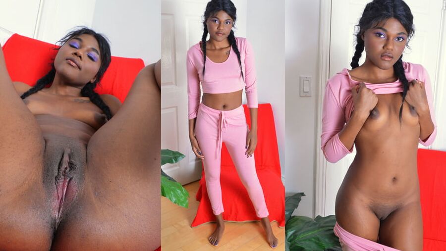 Lovely ladies tight clothing strip feb