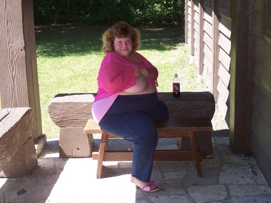 BBW Wife with huge boobs