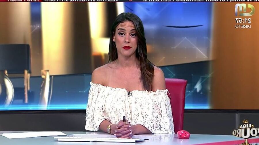 TV reporter Andreia Candeias