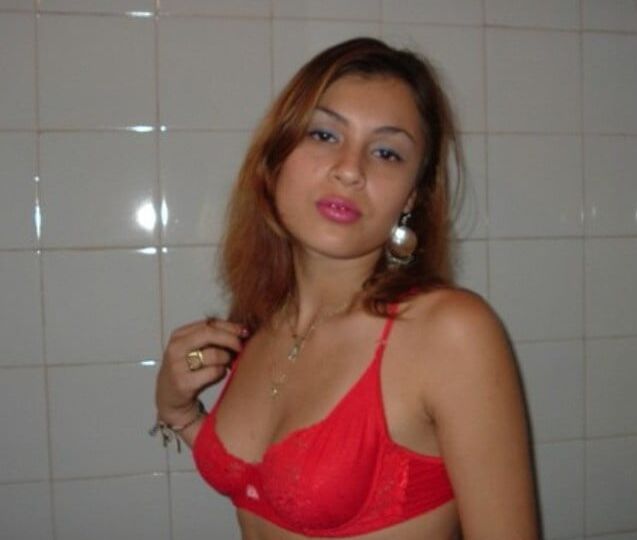Hot Wife Red Stockings