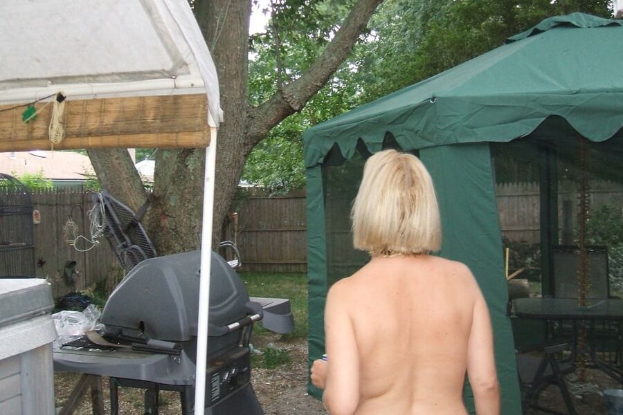 Nice blonde mature