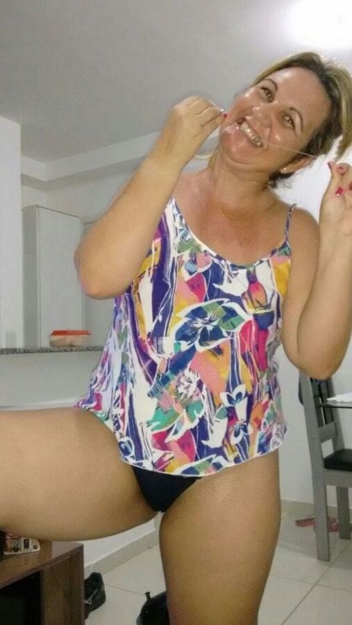 Me encanta esta madura brasilena