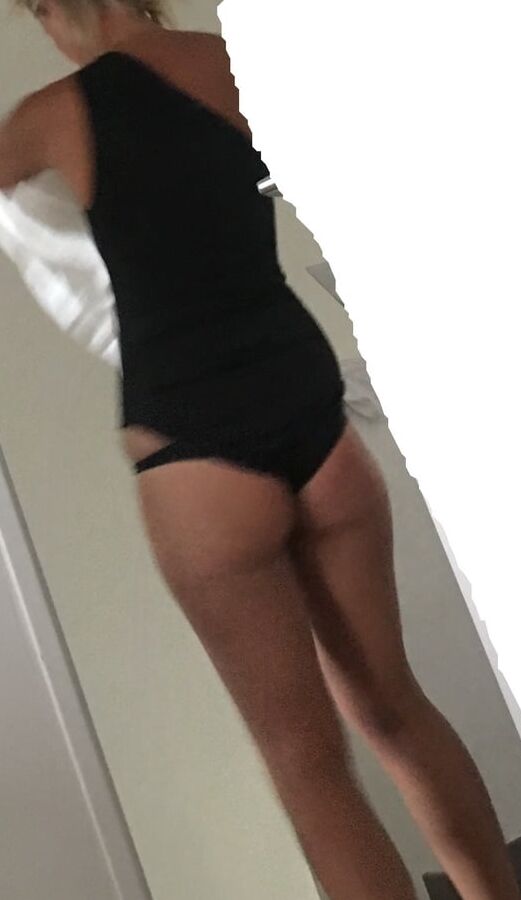 wife in black