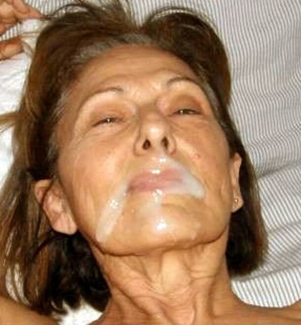 Cum coverd faces&amp;boobs