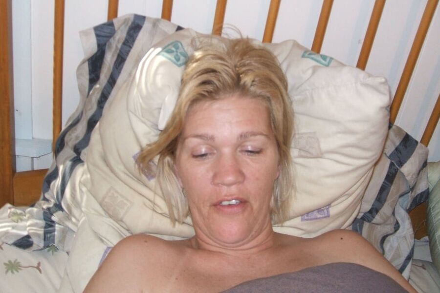 Nice blonde mature