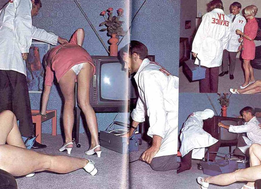 Paula in illustrated sex magazines