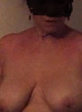 My big tits wife
