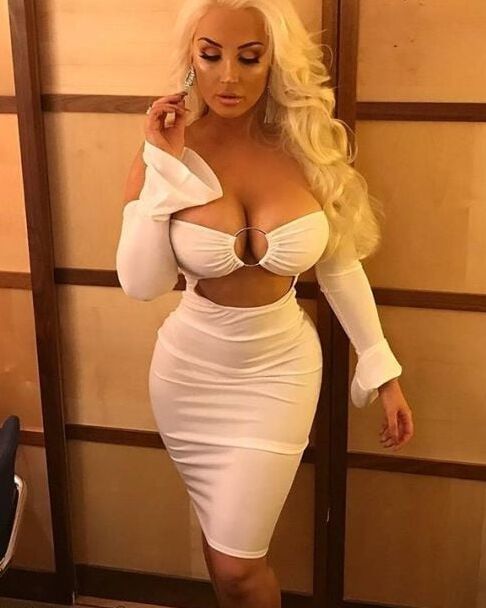 Tight dress big tits