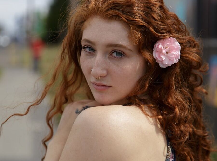 Sexy Redhead Corsen
