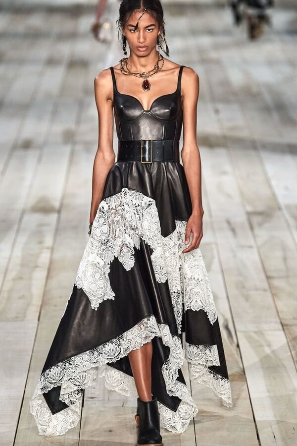 Runway looks, magazine covers, and models