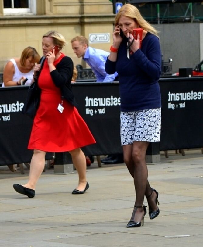 pantyhose in the street