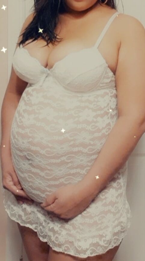 pregnant wife